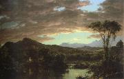 Frederic Edwin Church a country home France oil painting artist